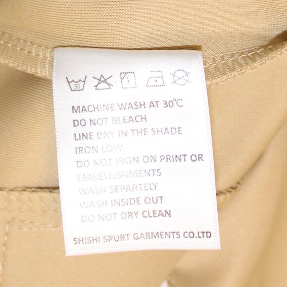 Jian Wang Tracksuit Long Sleeve Jogging Suit 2 Piece Size 2XL Tan - Picture 12 of 12